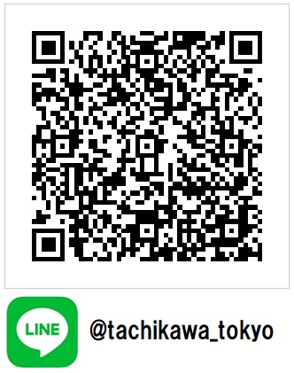 立川市公式LINEアカウント友だち登録用二次元コード