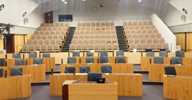 写真：議場