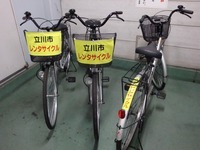 写真：レンタサイクル車両