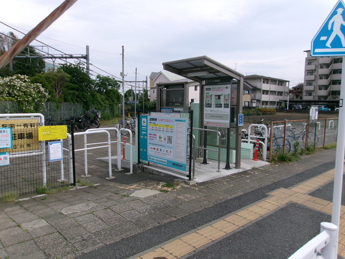 写真:西国立駅第一有料自転車駐車場