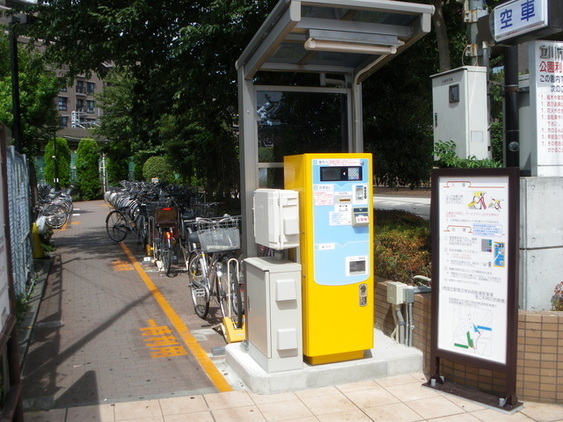 写真：西国立駅第三有料自転車駐車場