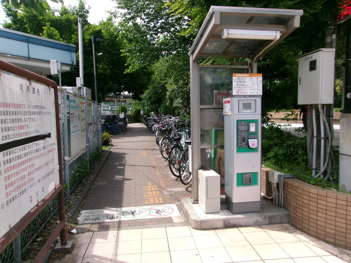 写真：西国立駅第三有料自転車駐車場