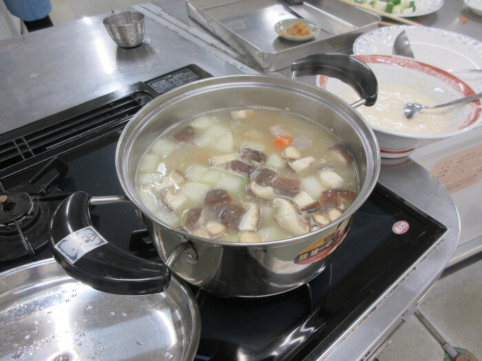 講座で作った多摩なべ