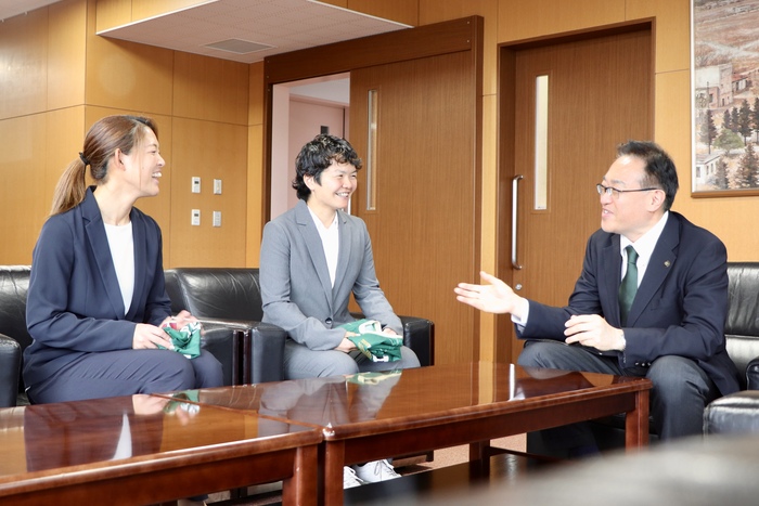 市長との歓談