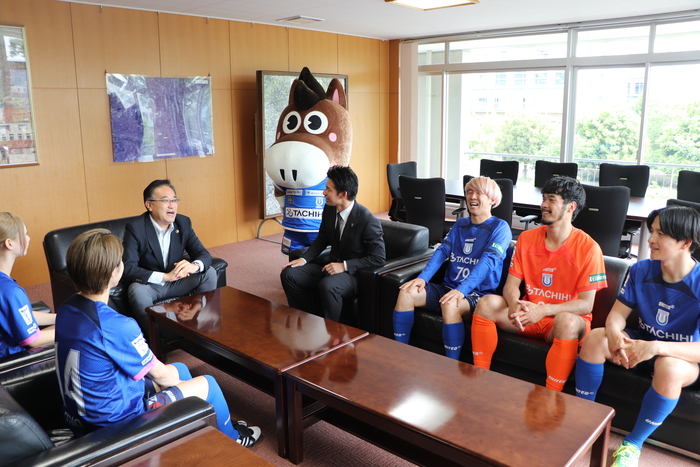 市長との歓談1