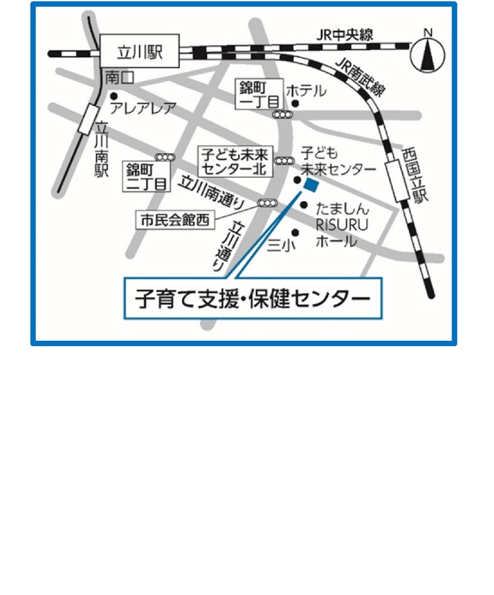 地図：健康会館