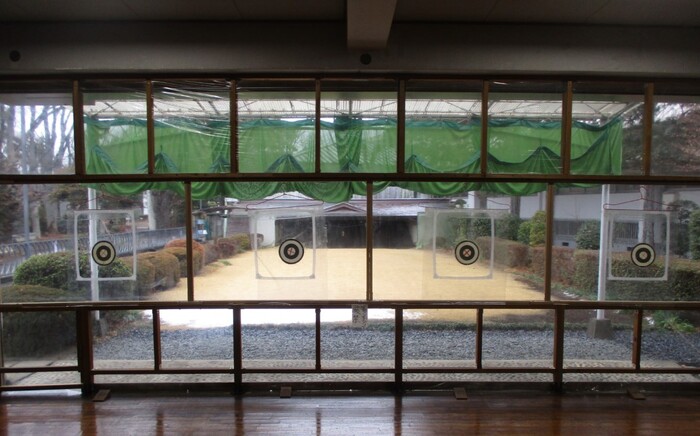 弓道場の写真