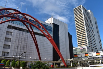 写真：立川駅北口の様子