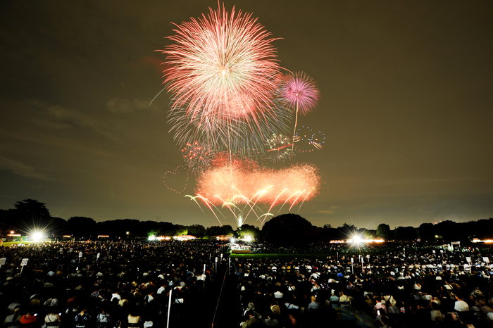 写真：立川まつり国営昭和記念公園花火大会の様子