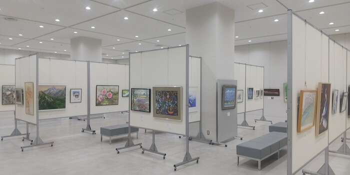 第31回たちかわアートギャラリー展の様子