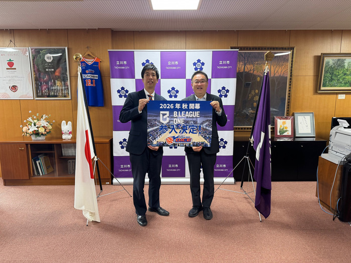 立川ダイスの原代表との写真