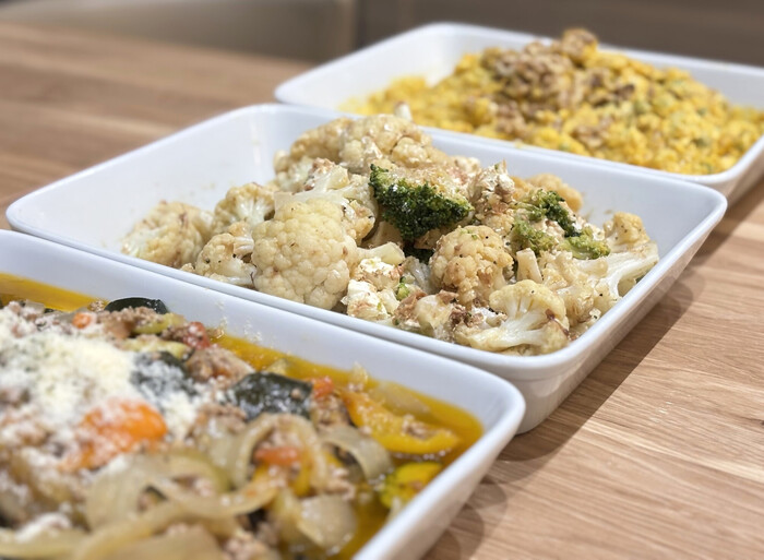 惣菜各種の写真