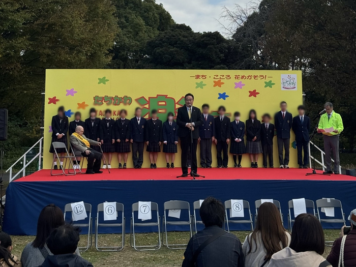 ダメぜったいフェア表彰式の様子