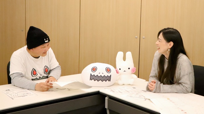 写真：鳥澤さんとまつおさん