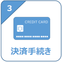 3.決済手続き