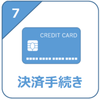 （7）決済手続き