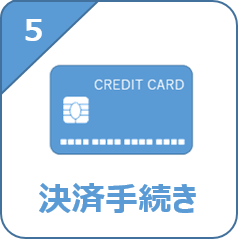 5 CREDIT CARD 決済手続き