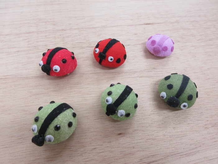 てんとう虫のブローチ