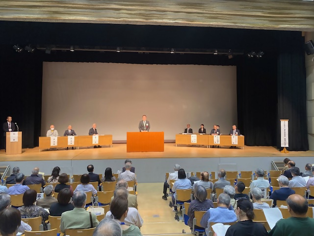 委嘱状伝達式市長挨拶