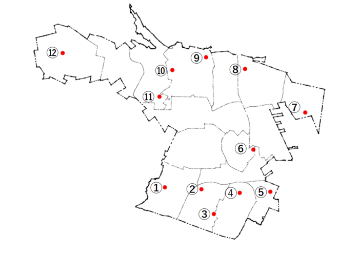 実施場所案内図