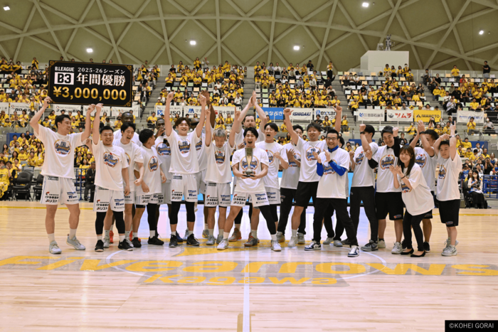 立川ダイス B3リーグ 2025-26シーズン 優勝報告会