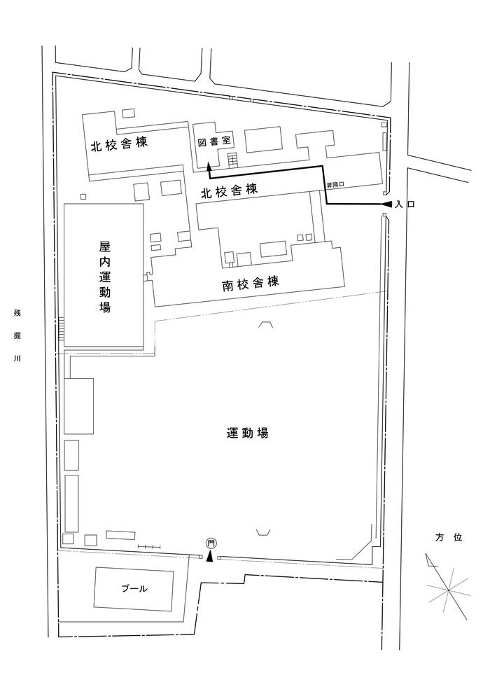 五中案内図