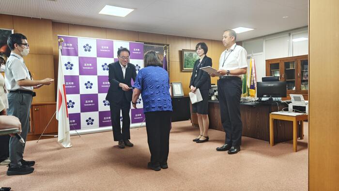 民生委員辞令伝達