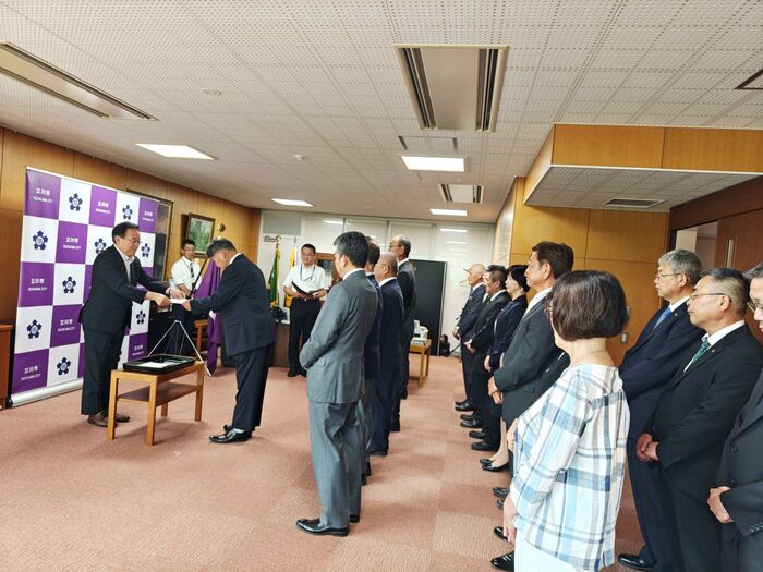 農業委員会委員辞令伝達