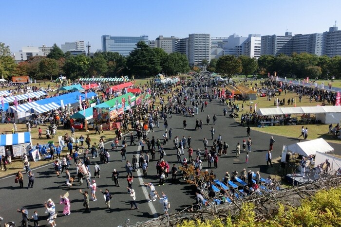 過去のたちかわ楽市の様子