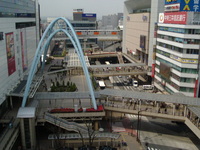 事業施行後の立川駅北口駅前の写真